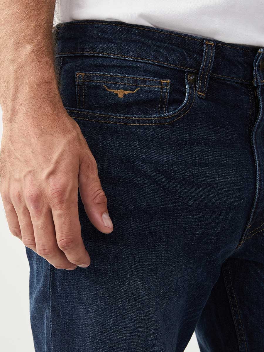 RM WILLIAMS Ramco Denim Jeans - Mens - Medium Wash RM Williams