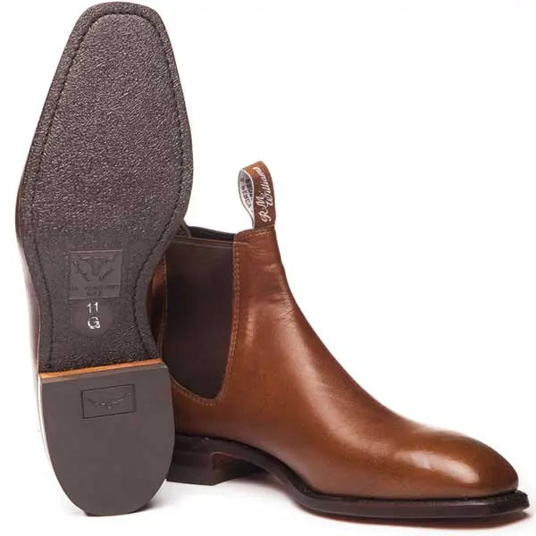 RM Williams - Comfort Kangaroo Craftsman Boots - Tanbark