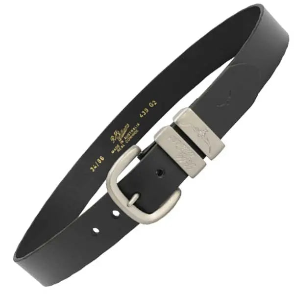 RM Williams - Leather Belt 1.5" 3 Piece Solid HideRM WILLIAMS Belt - Men's CB439 Leather 1.5" 3 Piece - Black