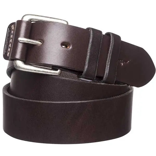 RM Williams - 1.5" Leather Covered Buckle Belt
