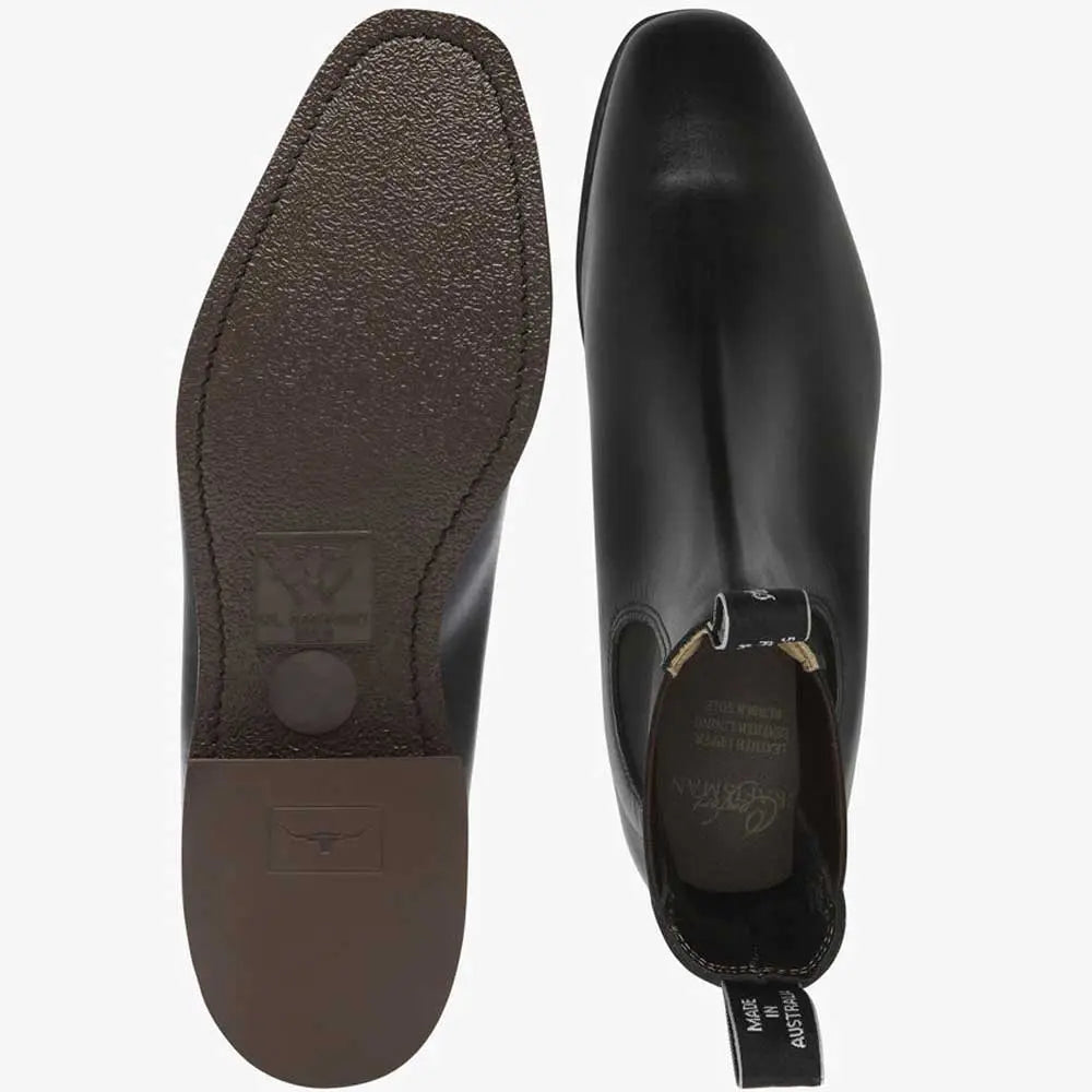 RM WILLIAMS Boots - Men's Comfort Craftsman - Black Rubber Sole