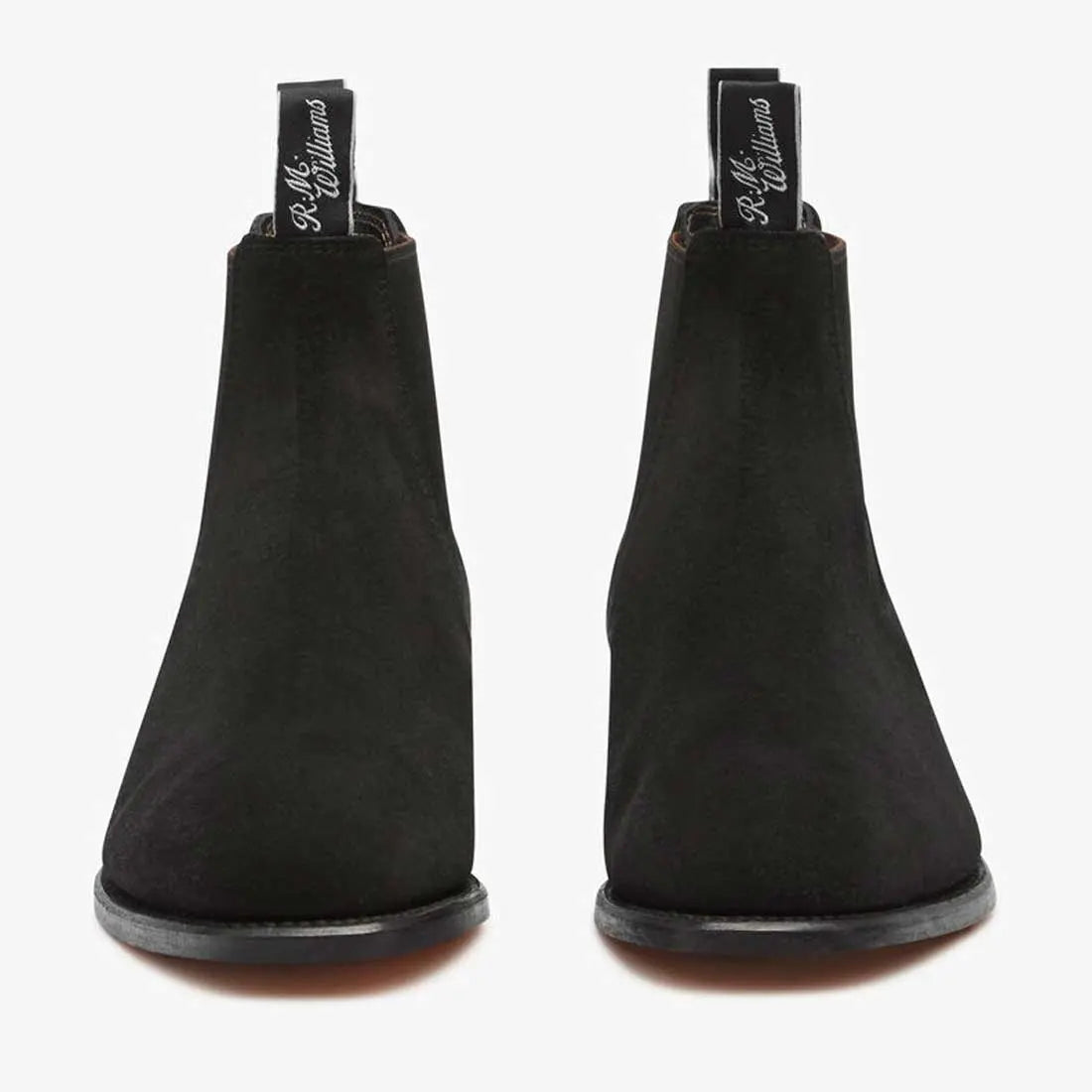 RM WILLIAMS Boots - Men's Comfort Craftsman - Black Suede