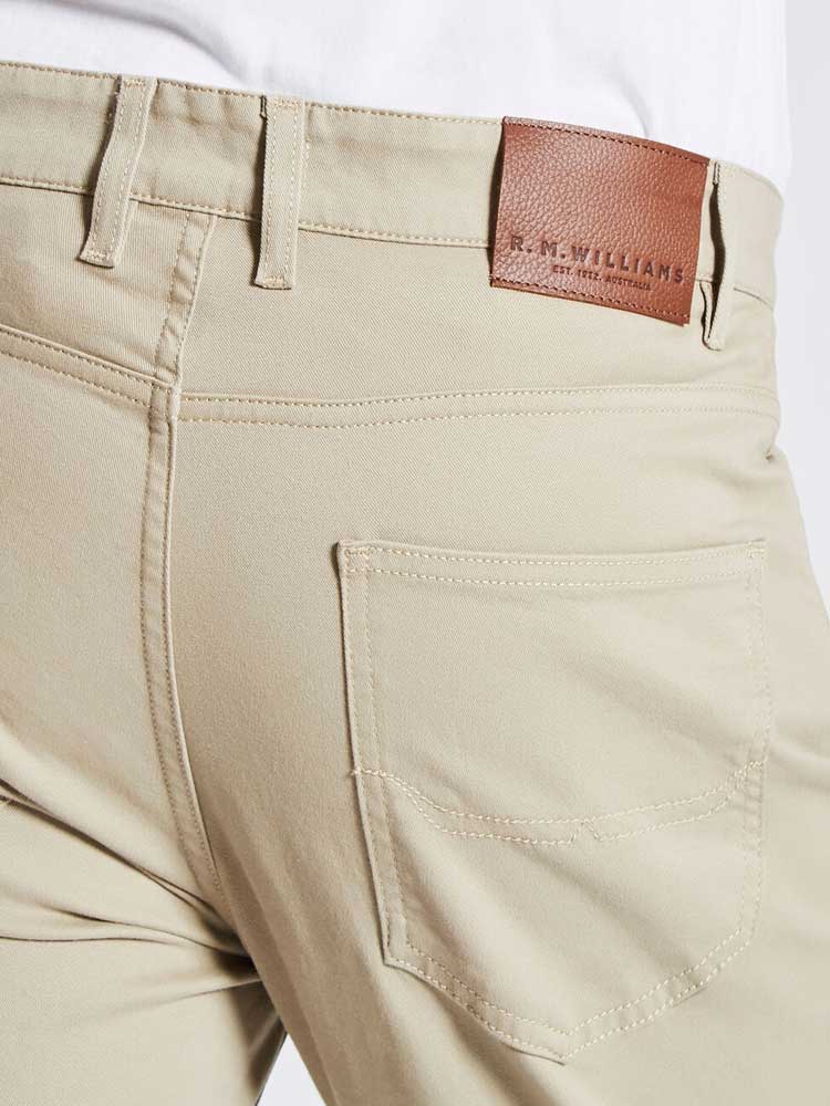 RM WILLIAMS Chinos - Mens Ramco Drill - Buckskin
