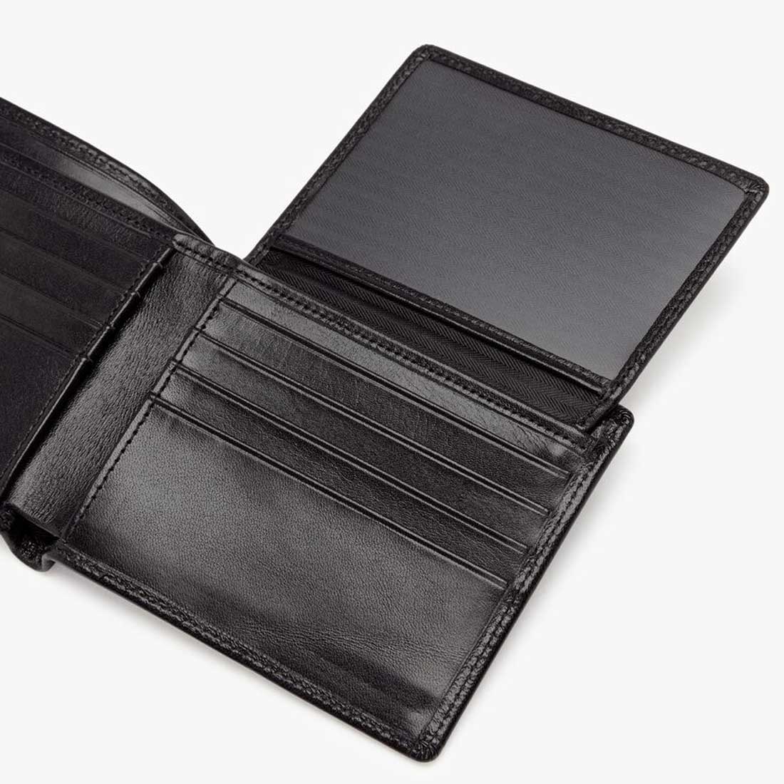 RM WILLIAMS Tri Fold Wallet - Mens Yearling Leather - Black RM Williams
