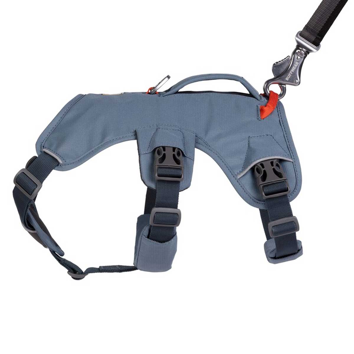RUFFWEAR Web Master Dog Harness with Handle - Slate Blue