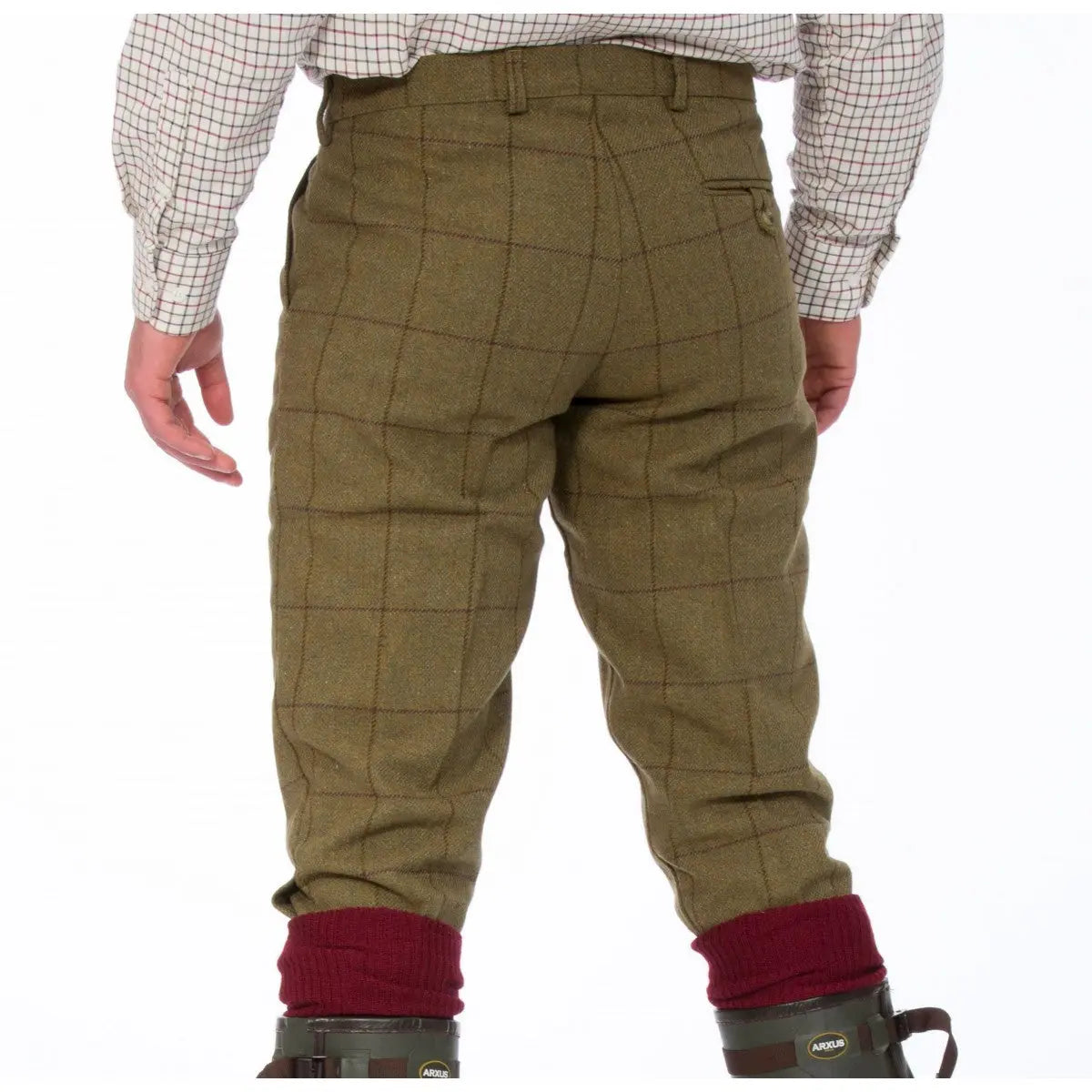 ALAN PAINE Rutland Mens Shooting Breeks - Lichen Alan Paine