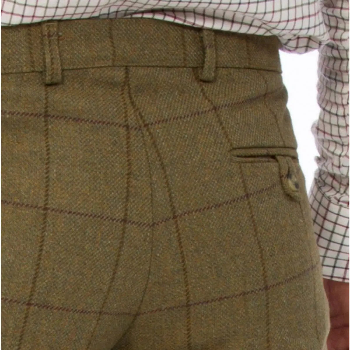 ALAN PAINE Rutland Mens Shooting Breeks - Lichen Alan Paine
