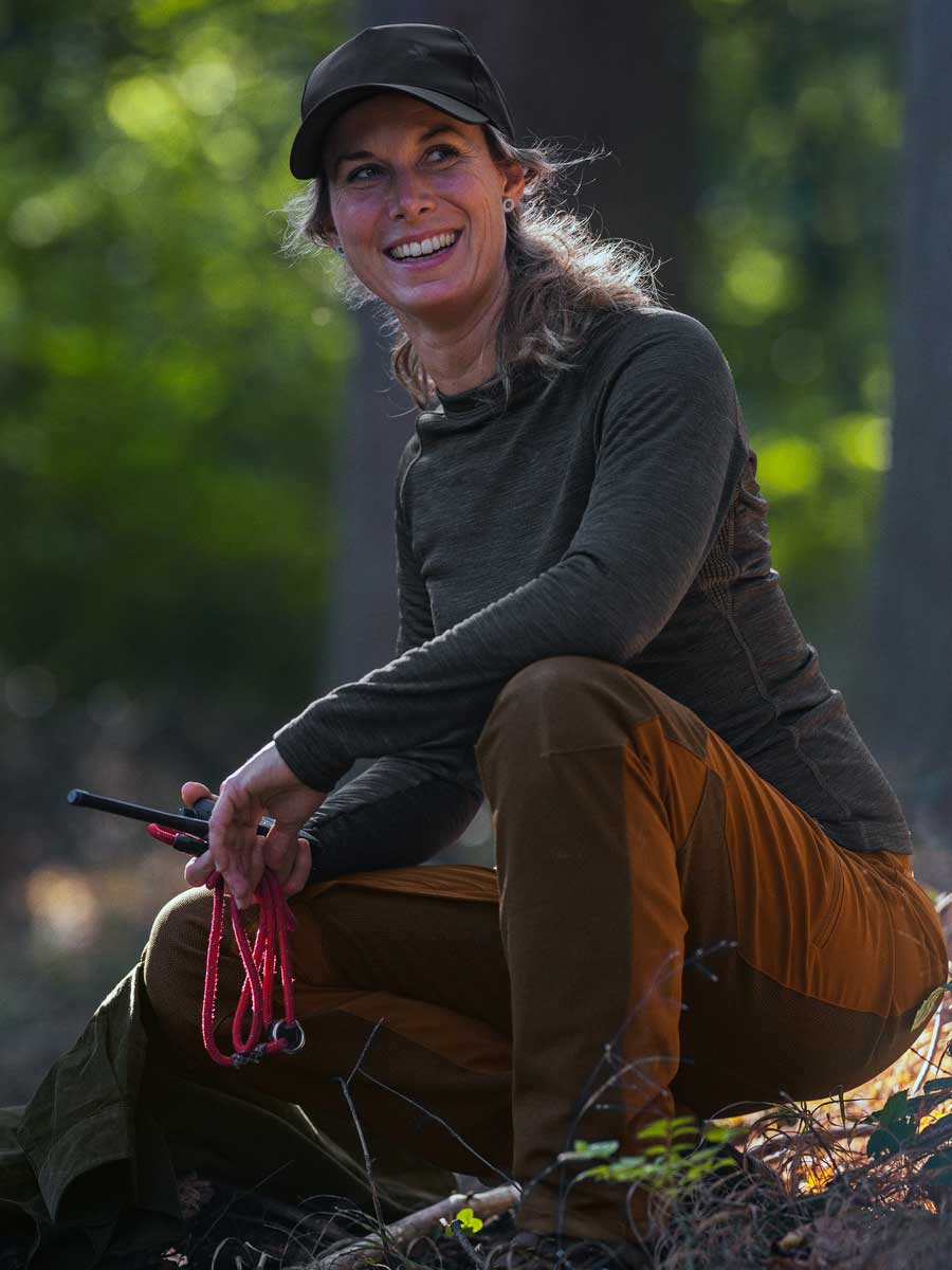 SEELAND Active Long Sleeve T-shirt - Ladies - Pine Green