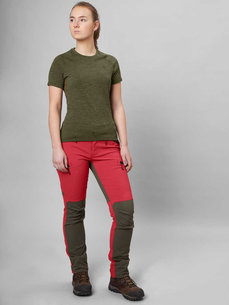 SEELAND Active Short Sleeve T-shirt - Ladies - Pine Green Seeland