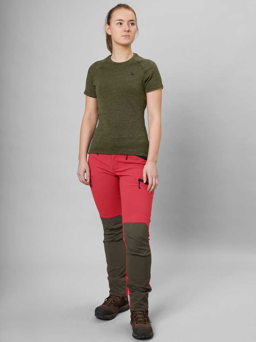 SEELAND Active Short Sleeve T-shirt - Ladies - Pine Green Seeland