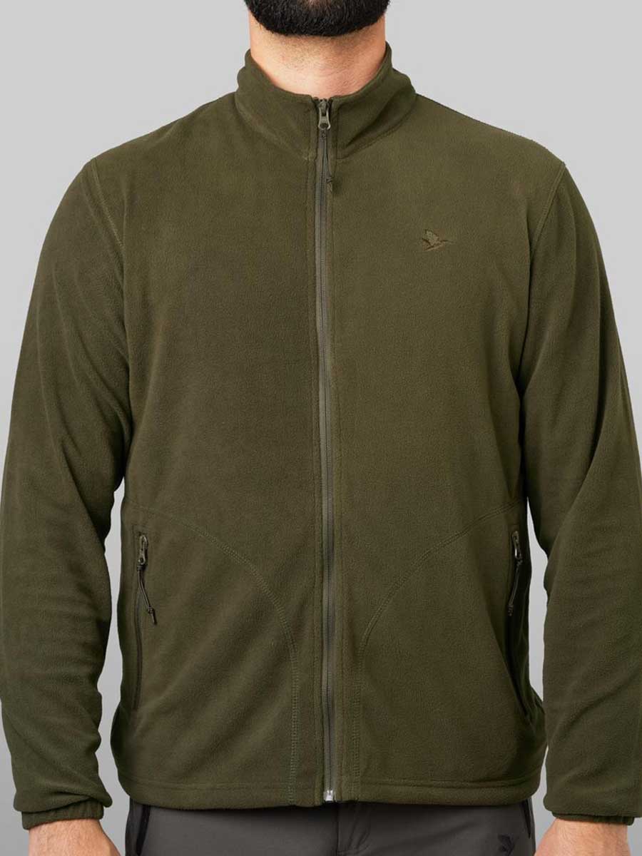 SEELAND Benjamin Fleece - Mens - Pine Green