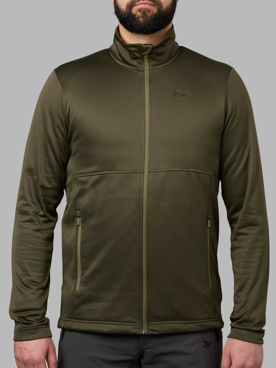 SEELAND Elliot Fleece - Mens - Pine Green