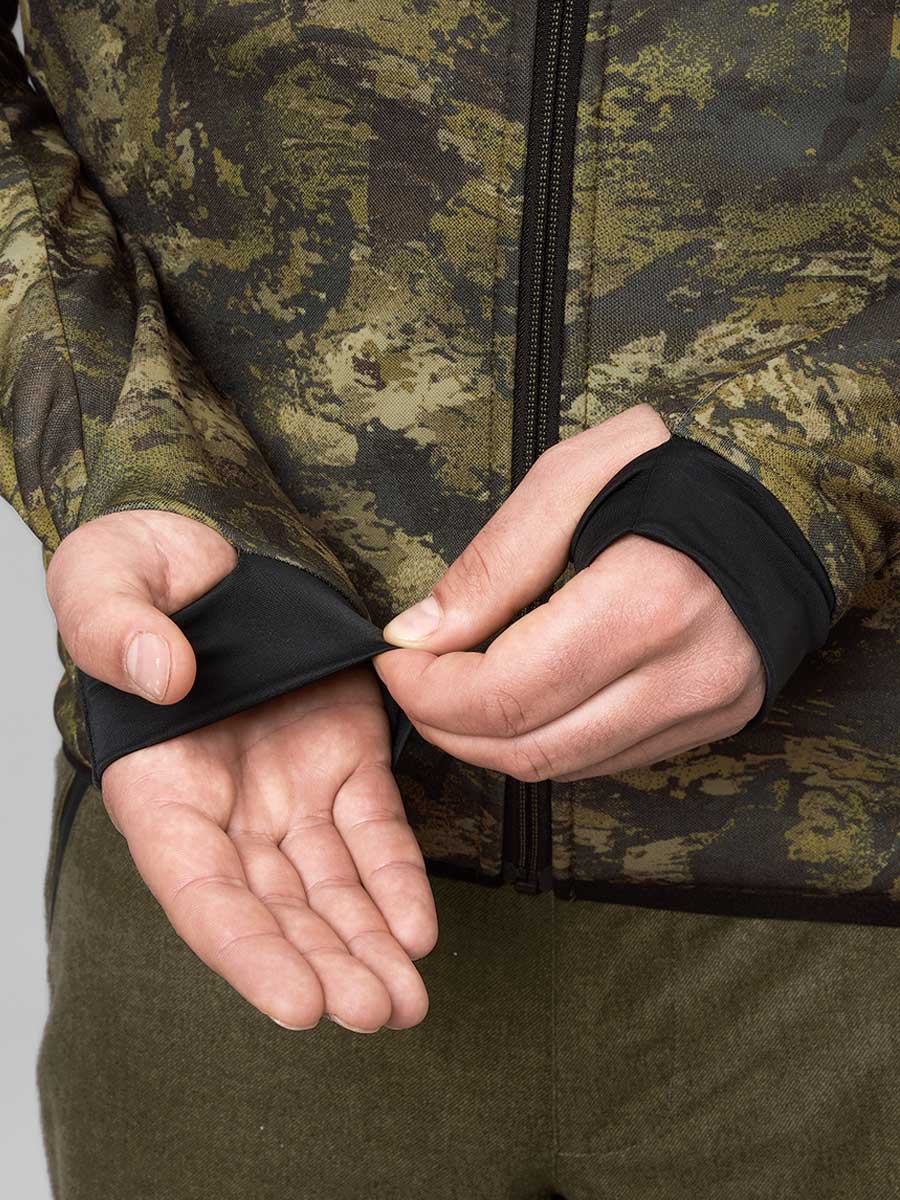 SEELAND Power Camo Fleece - Mens - InVis green