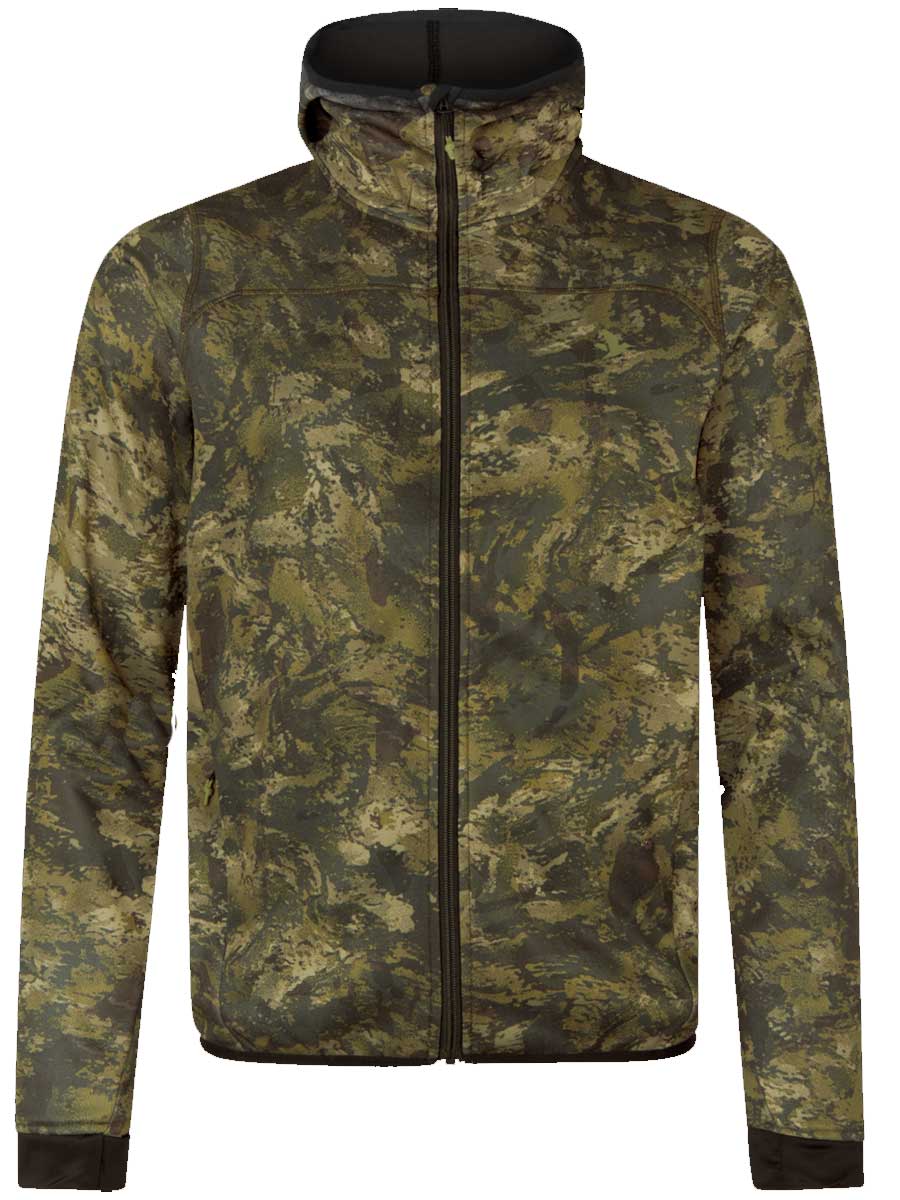 SEELAND Power Camo Fleece - Mens - InVis green