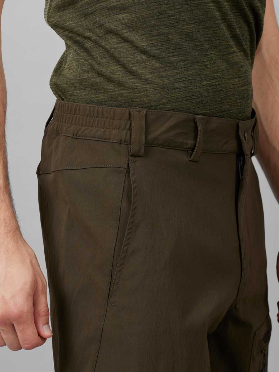 SEELAND Rowan Stretch Shorts - Pine Green