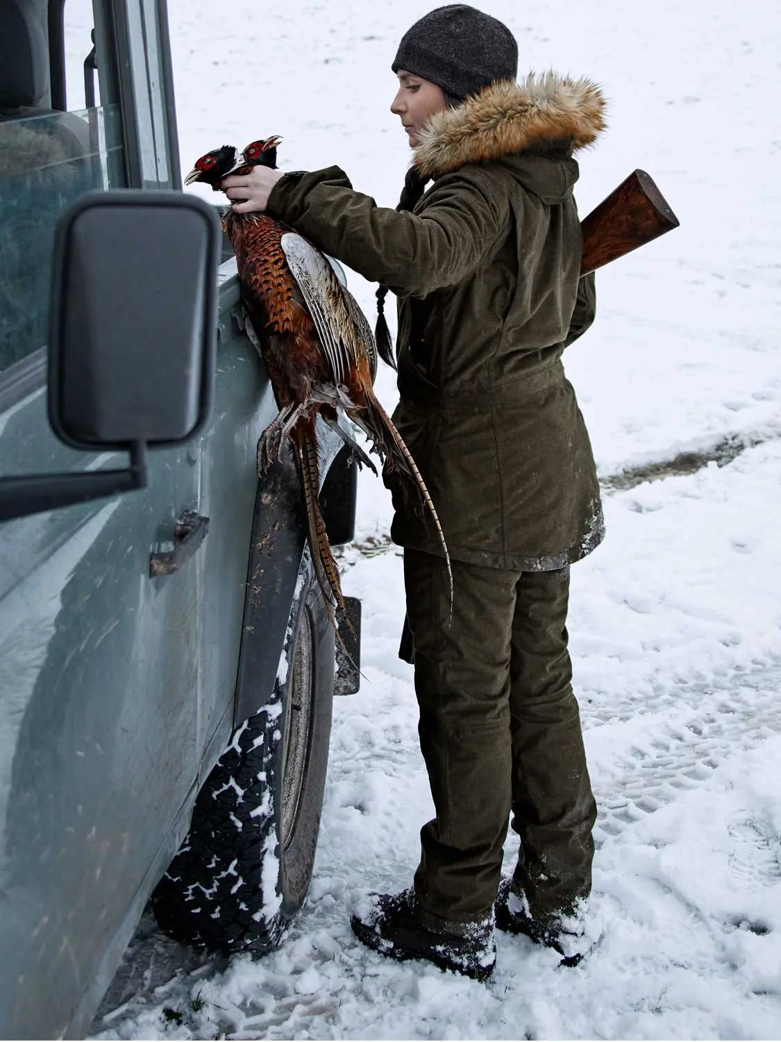 SEELAND Trousers - Ladies North Waterproof - Pine Green