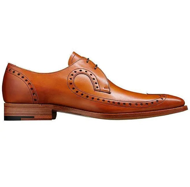 BARKER Woody Shoes - Mens Brogues - Cedar Calf Barker Shoes