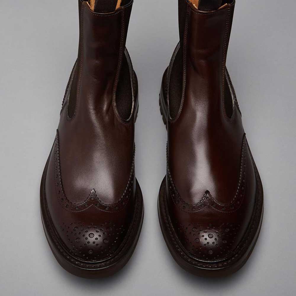 50% OFF TRICKER'S Boots - Mens Henry Commando Sole - Espresso - Size: UK 9.5 Tricker's