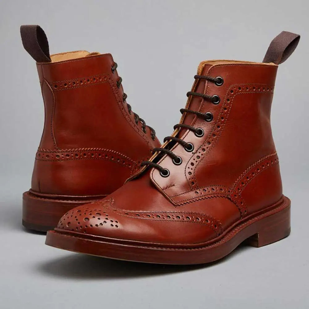 Tricker's Stow Country Boots - Marron Antique