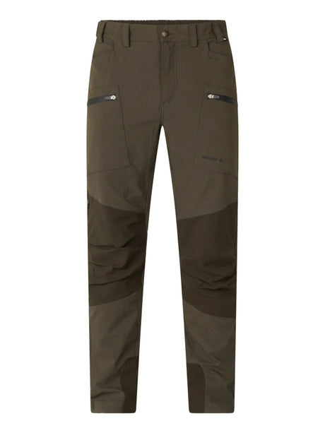 SEELAND Spruce Membrane Trousers - Mens - Pine Green / Grizzly Brown