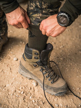 SEELAND Field Merino Socks 2-Pack - Pine Green / Military Olive