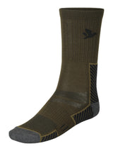 SEELAND Field Merino Socks 2-Pack - Pine Green / Military Olive
