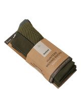 SEELAND Field Merino Socks 2-Pack - Pine Green / Military Olive