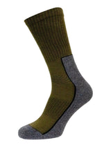 SEELAND Field Socks 3-Pack - Pine Green / Dark Grey