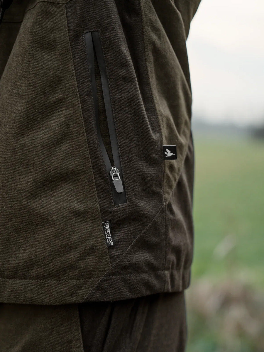 SEELAND Quest Jacket - Mens - Pine Green Melange