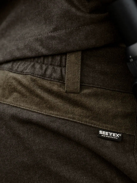 SEELAND Quest Trousers - Mens - Pine Green Melange