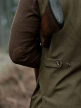 SEELAND Woodcock Royale Waistcoat - Mens - Shaded Olive