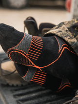 SEELAND Field Coolmax Socks 2-Pack - Black / Dark Grey