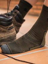 SEELAND Field Merino Socks 2-Pack - Pine Green / Military Olive