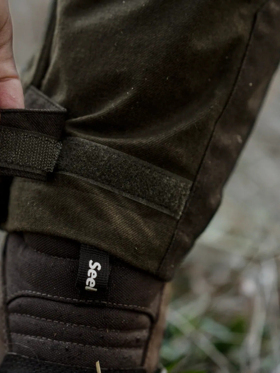 SEELAND Quest Trousers - Mens - Pine Green Melange