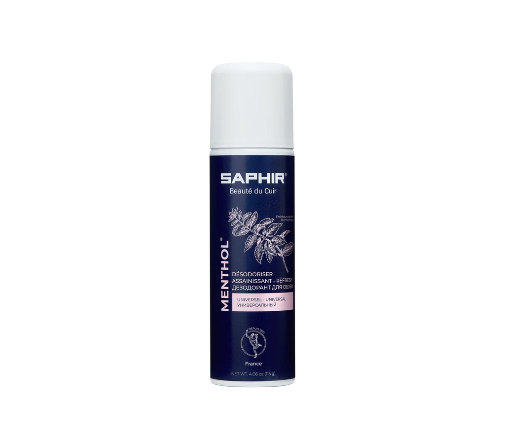 Saphir Menthol Deodoriser Spray – official product image