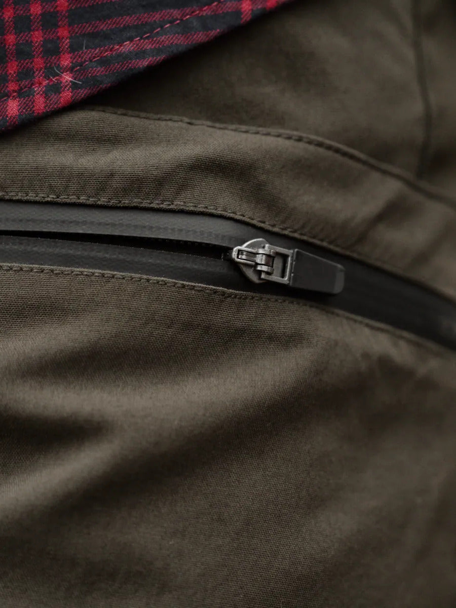 SEELAND Spruce Membrane Trousers - Mens - Pine Green / Grizzly Brown