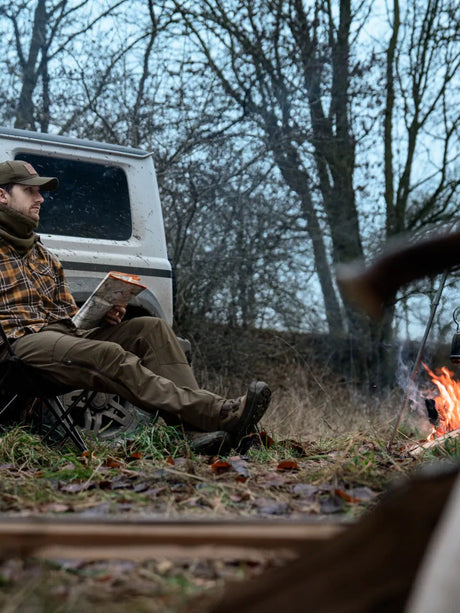 SEELAND Spruce Membrane Trousers - Mens - Pine Green / Grizzly Brown