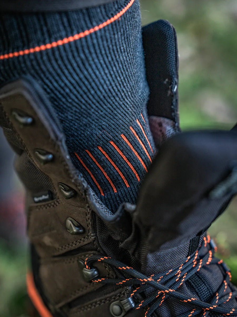 SEELAND Celsius Heat Socks - Pine Green Melange