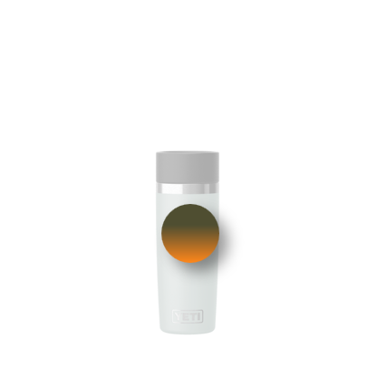 YETI Rambler 16 OZ (473ml) Travel Bottle with Commuter Cap - Olive / King Crab