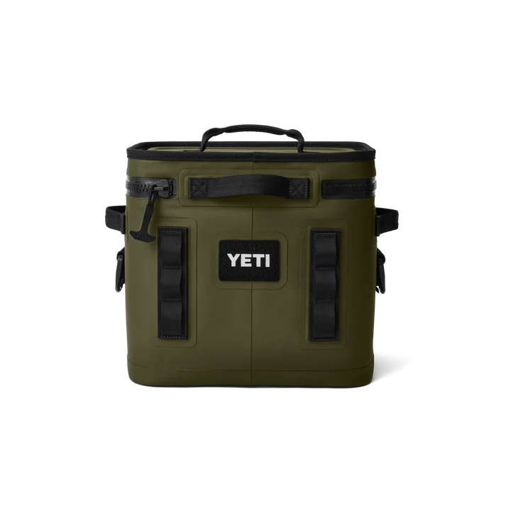 YETI Hopper Flip 12 Waterproof Leakproof Fabric Cooler Bag - Olive