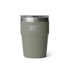YETI Rambler 16 OZ (473ml) Stackable Cup With Magslider Lid - Pampa Green