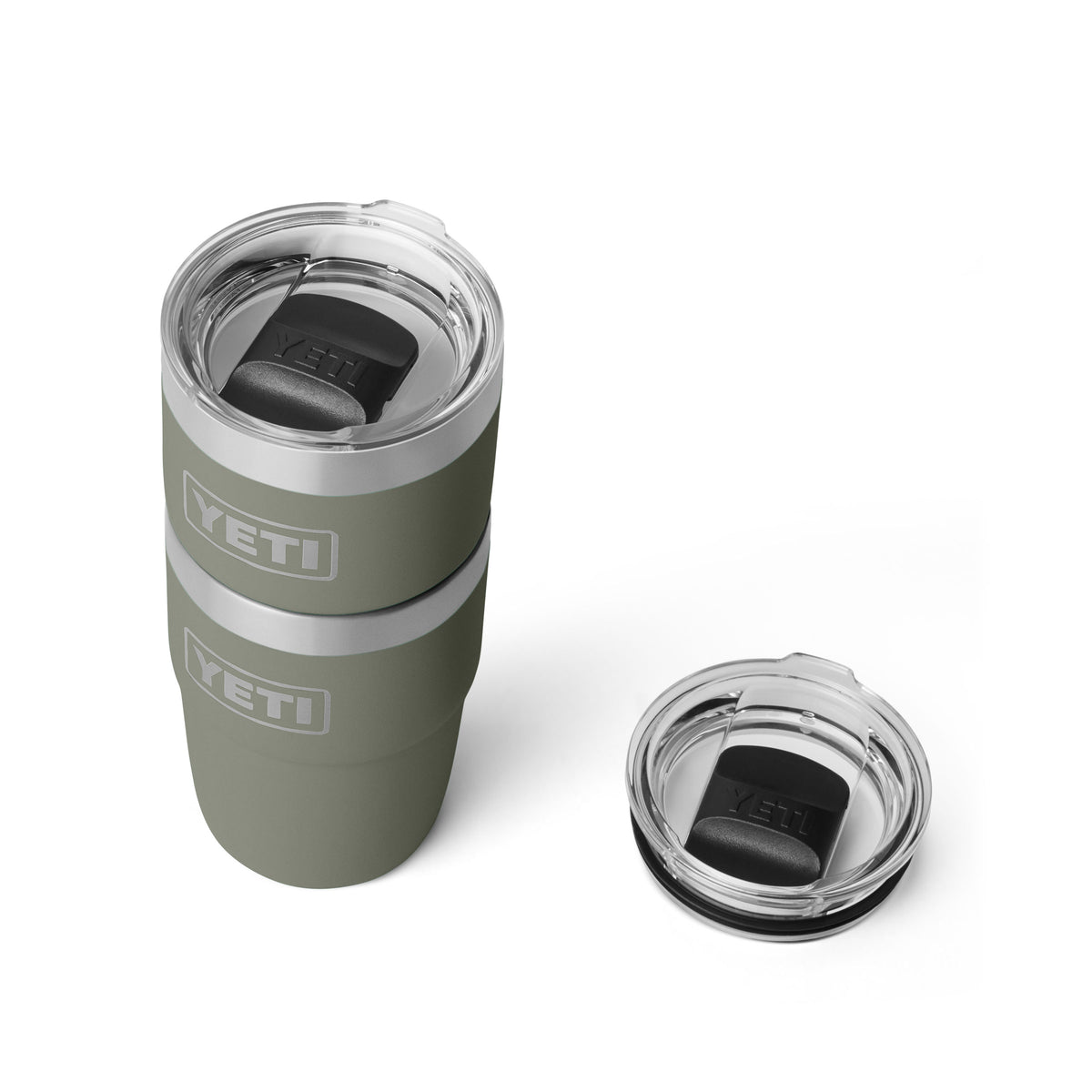 YETI Rambler 8 OZ (237ml) Stackable Cup With DuraSip™ Ceramic Lining - Pampa Green