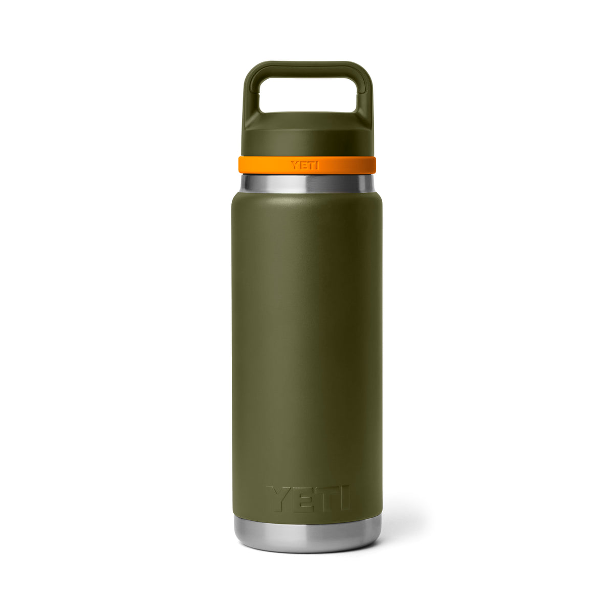 YETI Rambler 26 OZ (769ml) Bottle With Chug Cap - Olive / King Crab
