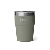YETI Rambler 16 OZ (473ml) Stackable Cup With Magslider Lid - Pampa Green