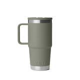 YETI Rambler 20 OZ (591ml) Travel Mug With Straw Lid - Pampa Green