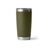 YETI Rambler 20 OZ (591ml) Tumbler With Magslider Lid - Olive / King Crab