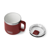 YETI Rambler 14 OZ (414ml) Stackable Mug With DuraSip™ Ceramic Lining - Stag Red