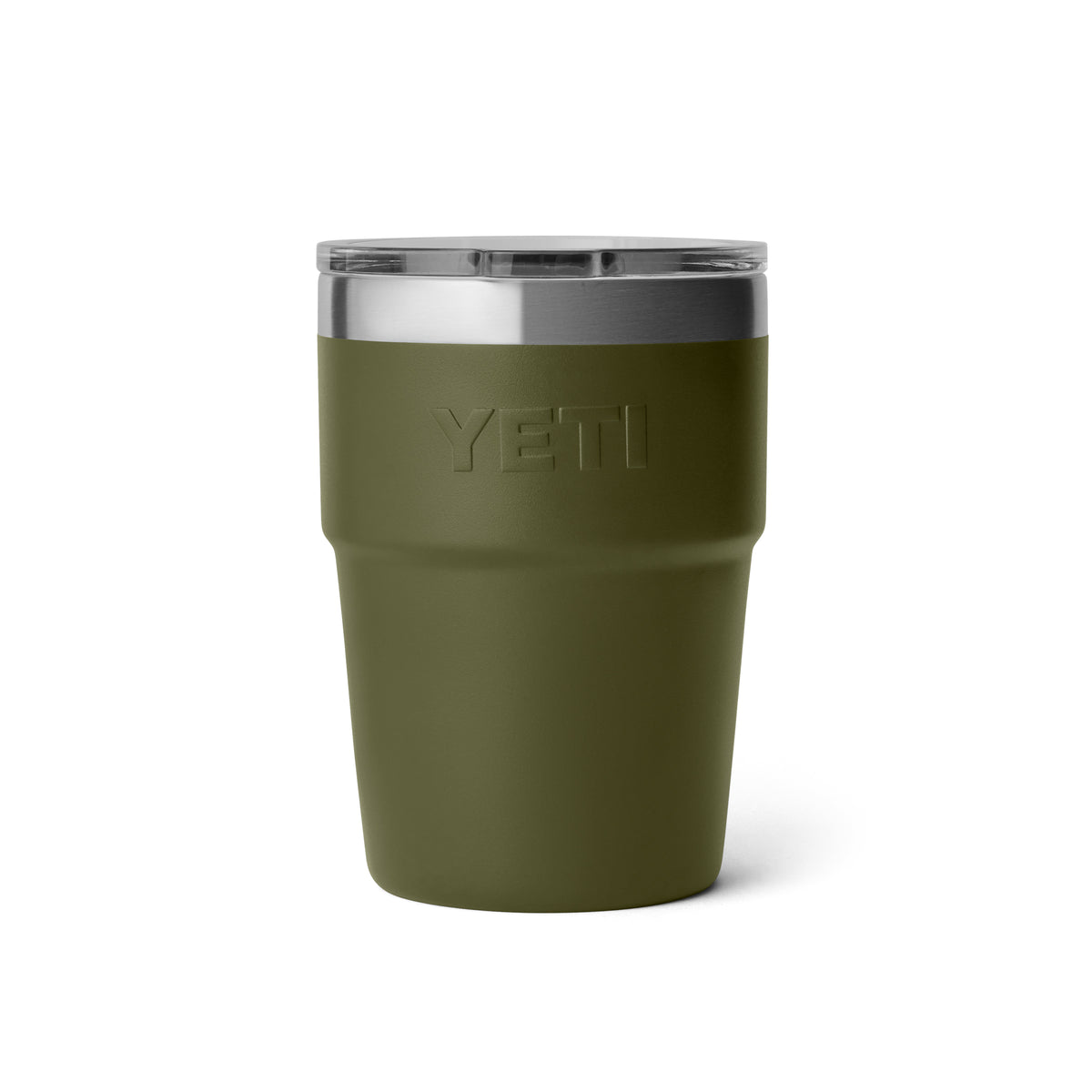 YETI Rambler 16 OZ (473ml) Stackable Cup With Magslider Lid - Olive / King Crab