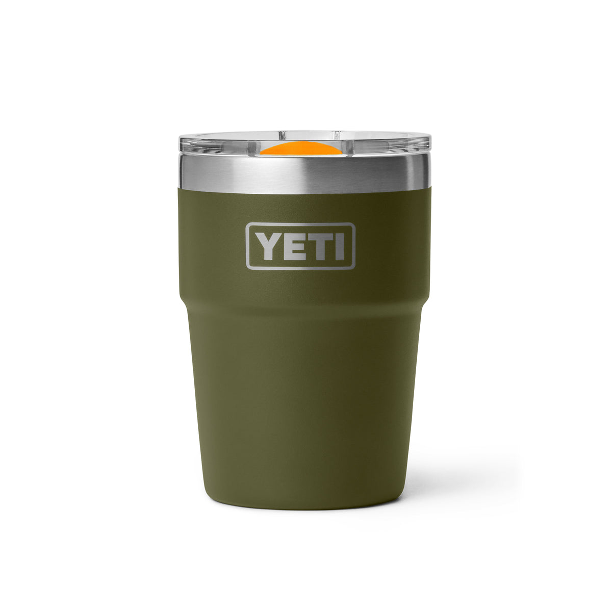 YETI Rambler 16 OZ (473ml) Stackable Cup With Magslider Lid - Olive / King Crab