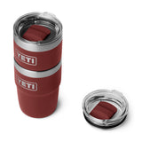 YETI Rambler 8 OZ (237ml) Stackable Cup With DuraSip™ Ceramic Lining - Stag Red